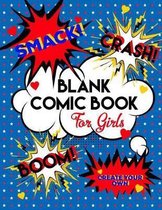 Blank Comic Book for Girls