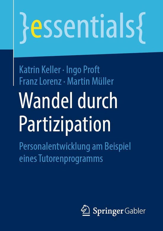 essentials - Wandel durch Partizipation - cover