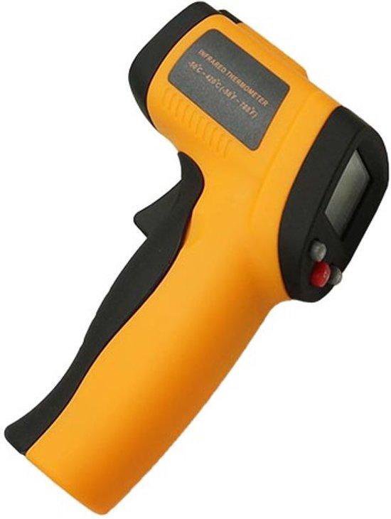 ProTools - Infrarood Thermometer - Laser Temperatuur Meter - Thermometer - Warmtemeter - Digitaal - Temperatuurmeter - Temperatuurmeter infrarood