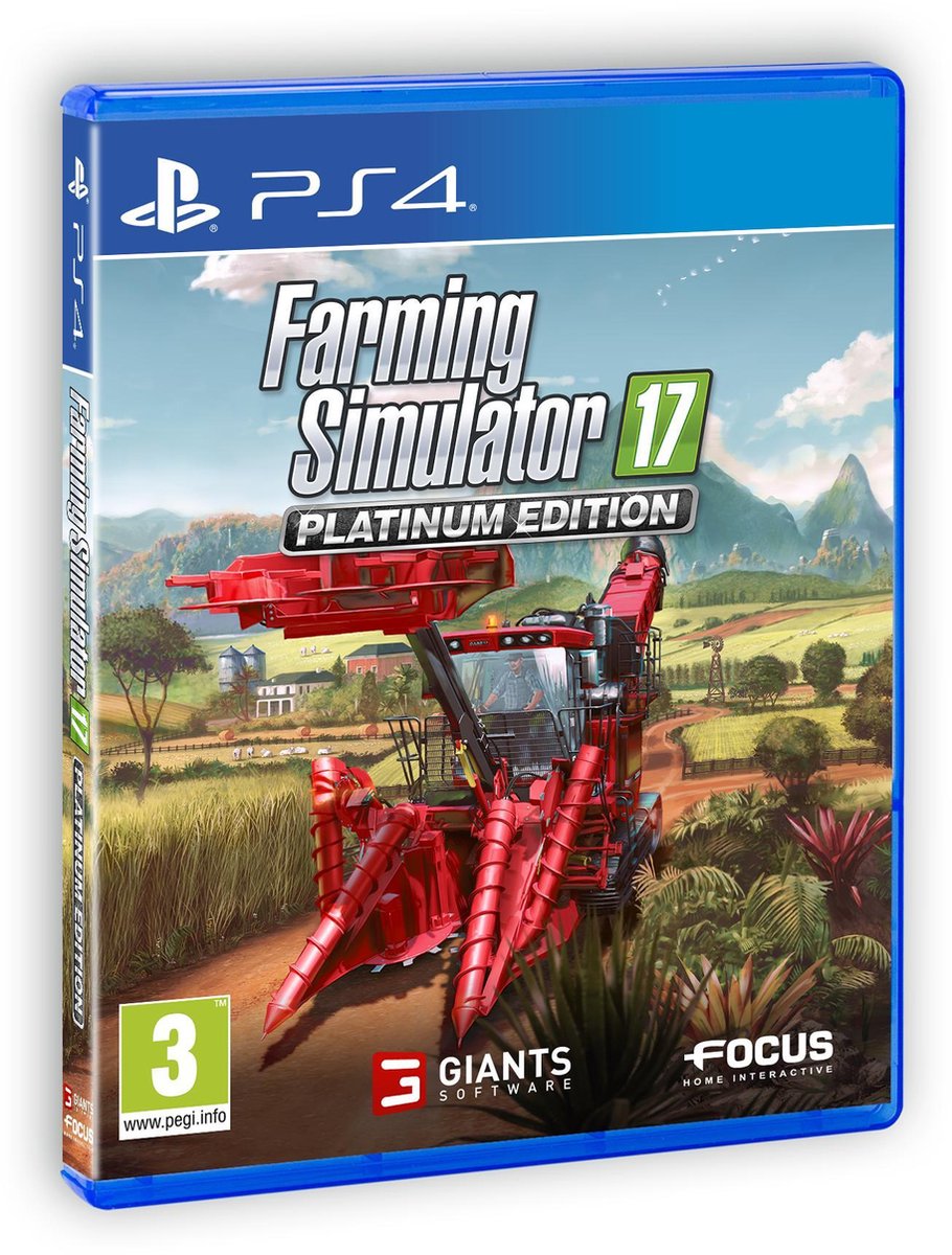 Farming Simulator 17 Platinum Edition + Steelbook - Focus Home Interactive