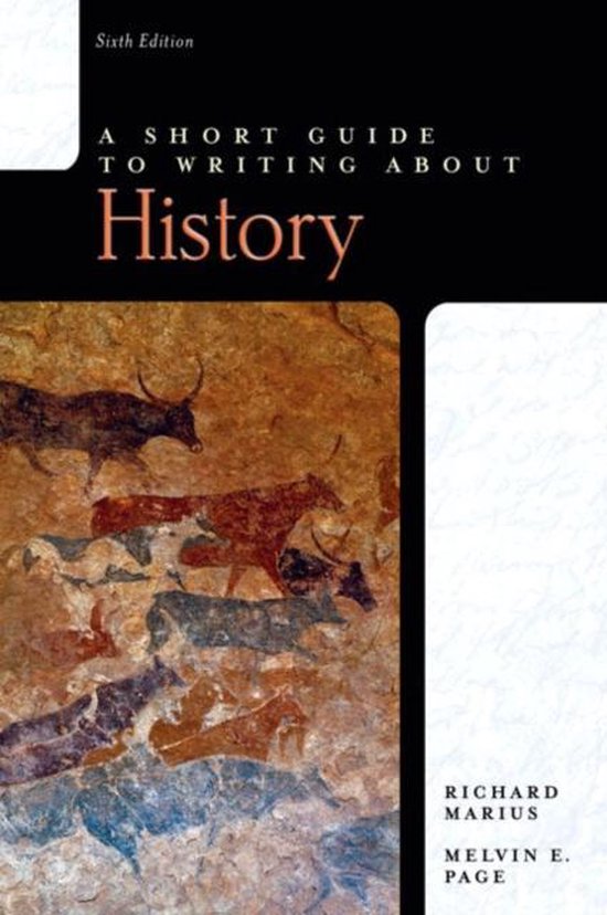 A Short Guide to Writing About History - cover
