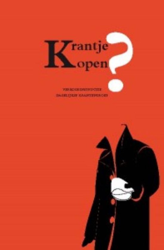 Cover van het boek 'Krantje kopen?'