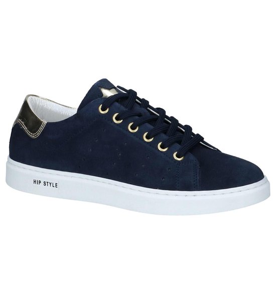 Hip - D1253 - Sneaker laag gekleed - Dames - Maat 36 - Blauw;Blauwe -  46SU-96CO | bol.com