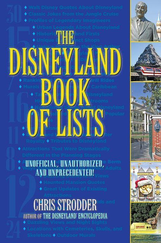 The Disneyland Book of Lists - cover