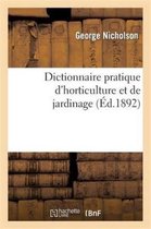 Sciences- Dictionnaire Pratique d'Horticulture Et de Jardinage. Illustration