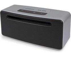 Swisstone BX 600 Bluetooth Luidspreker met metalen behuizing (Grijs-Zwart)