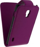 Xccess Leather Flip Case LG Optimus L7 II Purple