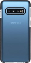 Armor TPU Hoesje voor Samsung Galaxy S10 Transparant / Zwart