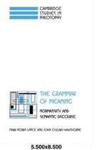 Cambridge Studies in Philosophy-The Grammar of Meaning