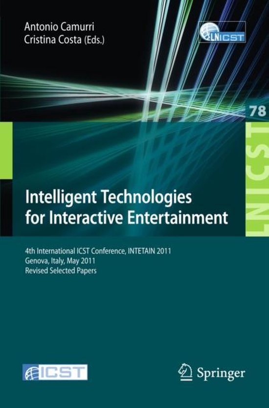Intelligent Technologies For Interactive Entertainment - cover