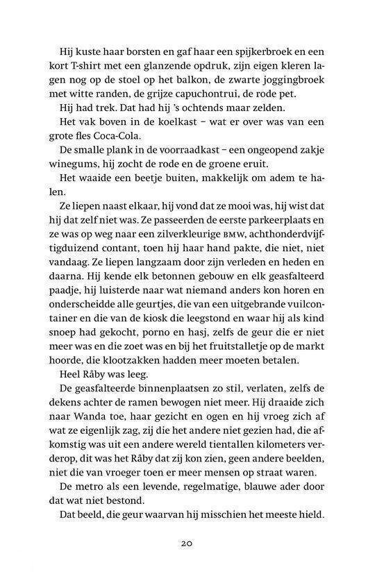 Een tekstpagina met Nederlandse tekst en paginanummer 20.