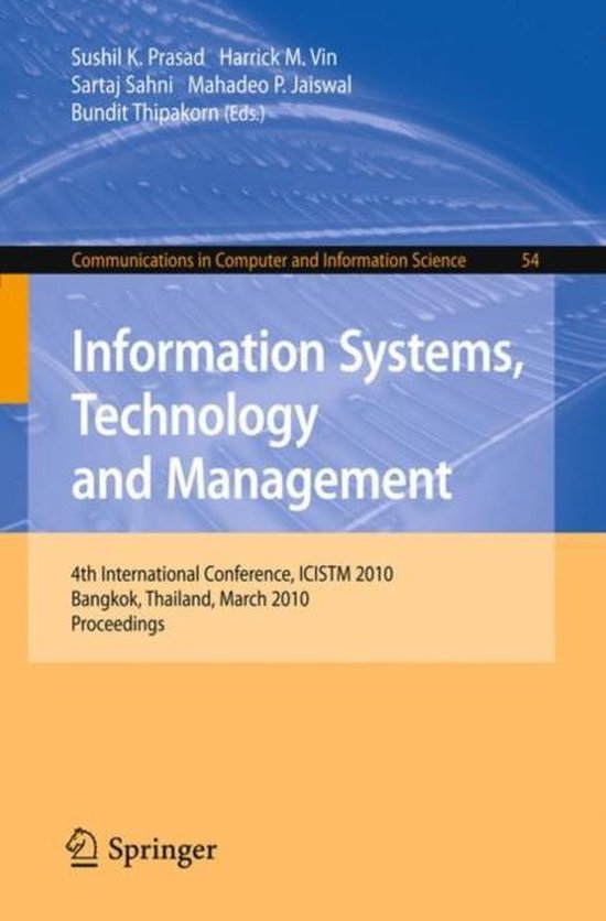 Information Systems, Technology and Management - cover