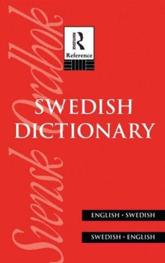 Swedish Dictionary 9780415132442 Prisma Boeken bol