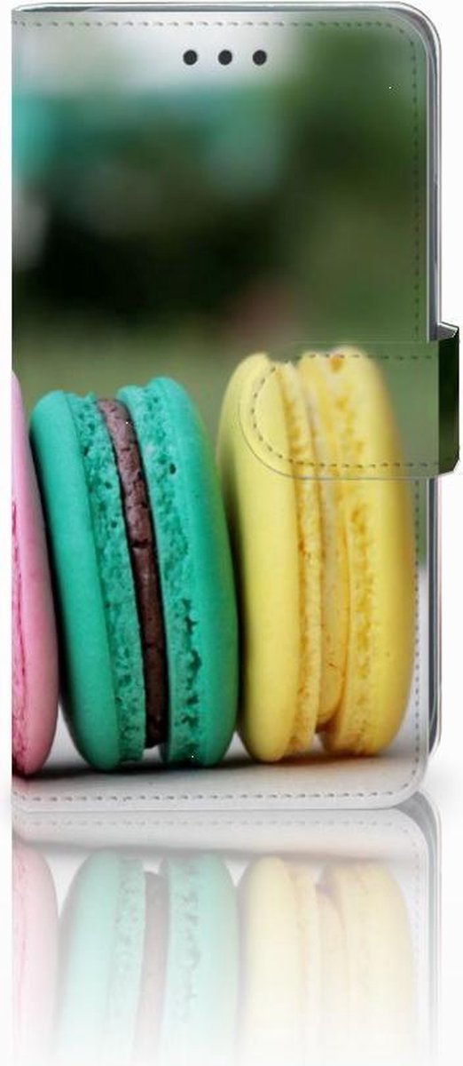 Book Case voor Apple iPhone Xr Book Cover Macarons