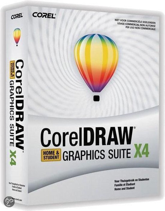 Coreldraw Graphics Suite X4 Home en Student Editie NL