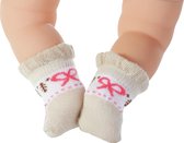 Baby Annabell Sokken - set van 4 paar poppen sokken