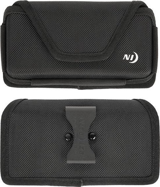 NITE IZE CLIP CASE UNIVERSAL RUGGED HOLSTERS XL - Horizontal Black