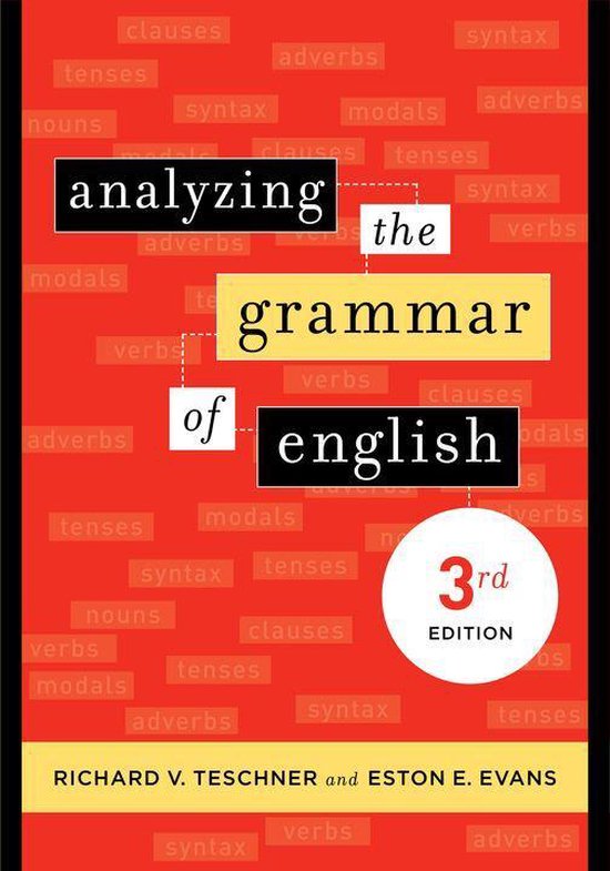 Analyzing the Grammar of English - cover