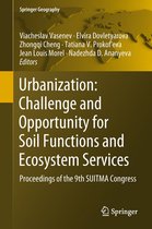 Springer Geography -  Urbanization: Challenge and Opportunity for Soil Functions and Ecosystem Services