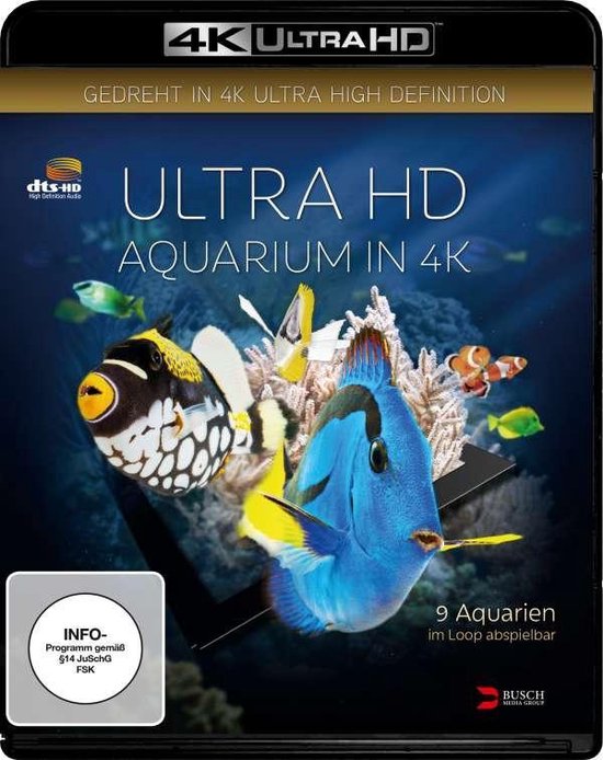 Aquarium 4k with music on youtube