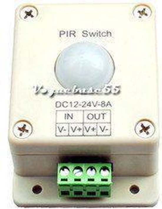 Bewegingssensor 12volt PIR switch LED | bol.com