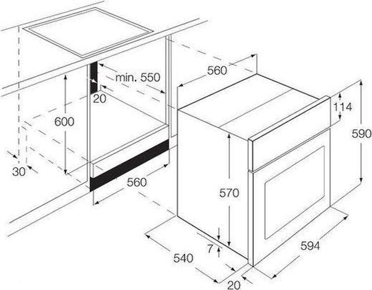 Zanussi Oven ZOU 233 X