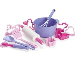 foto van Dantoy 12-delige Bakset Roze -- Robi