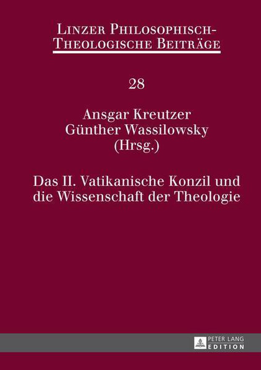 Linzer Philosophisch-Theologische Beitraege 28 - Das II. Vatikanische Konzil und die Wissenschaft der Theologie op Prijzenvolger.com