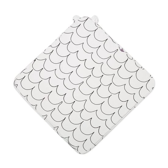Snuz Baby Hooded handdoek - Wave Mono van Snüz — afbeelding 5