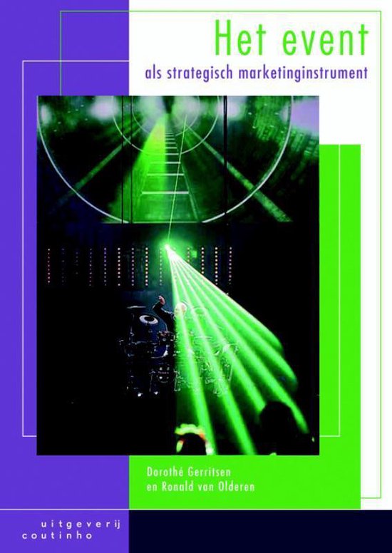 Cover van het boek 'Het event als strategisch marketinginstrument / druk 1' van D. Gerritsen