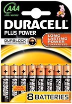 Duracell plus power AAA batterijen 80 stuks