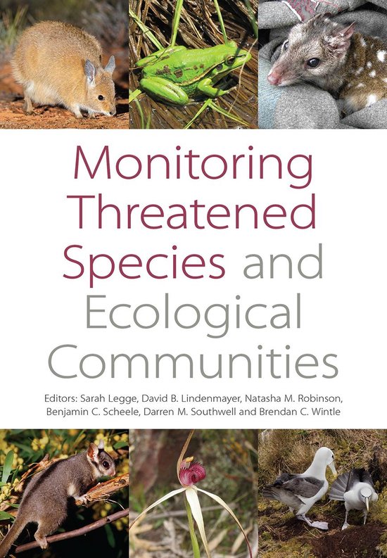 Monitoring Threatened Species and Ecological Communities - cover