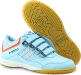 Brabo Klittenband Indoor  Sportschoenen - Maat 29 - Unisex - licht blauw/rood