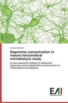 Dopamine Concentration in Mouse Intracerebral Microdialysis Study