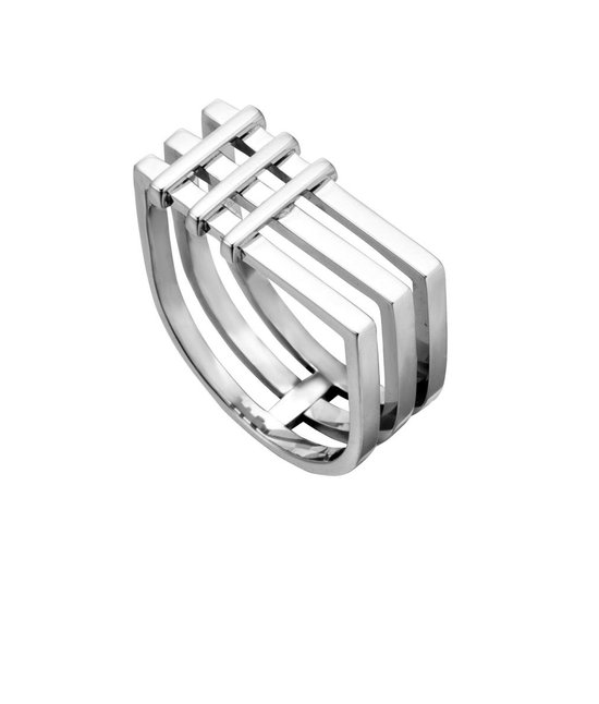 Esprit ESRG001721 Ring Jace - Acier - Couleur argent