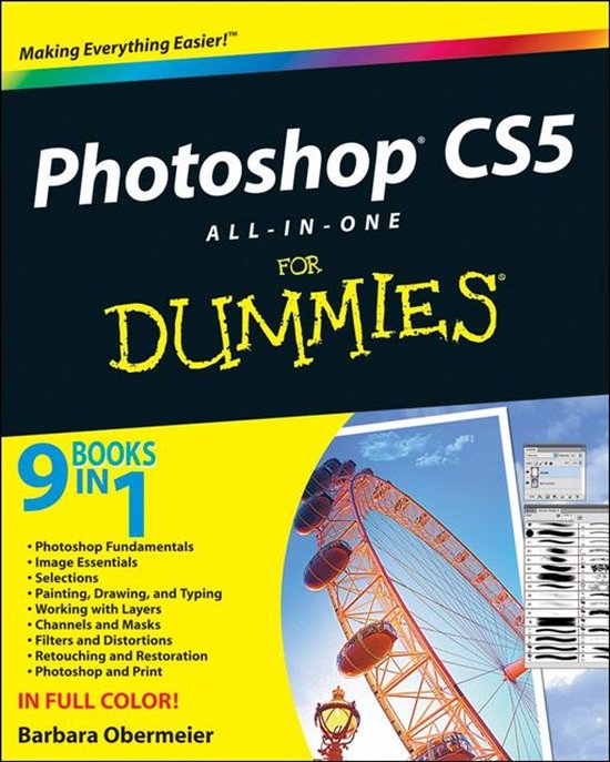 Photoshop CS5 All-in-One For Dummies - cover