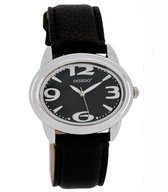 OOZOO - Junior - JR199 - Horloge - Zwart/Zwart - 30 mm