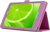 Acer Iconia Tab 8 A1-840 Leather Stand Case Licht Roze Light Pink