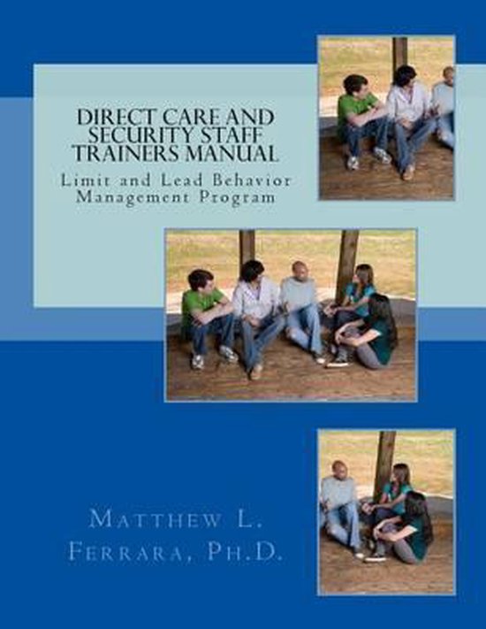 Direct Care and Security Staff Trainers Manual - cover