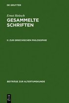 Beiträge Zur Altertumskunde- Zur Griechischen Philosophie