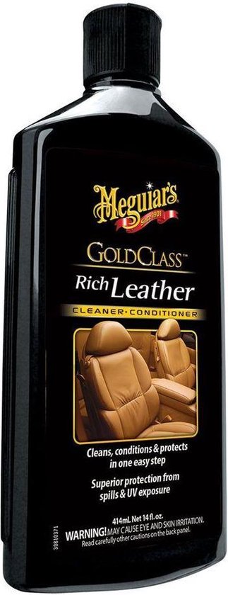 Meguiars Gold Class Rich Leather Cleaner & Conditioner 400ml