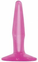 Pipedream Basix Rubber Works Buttplug/anaaldildo Mini Butt Plug roze - 4,5 inch