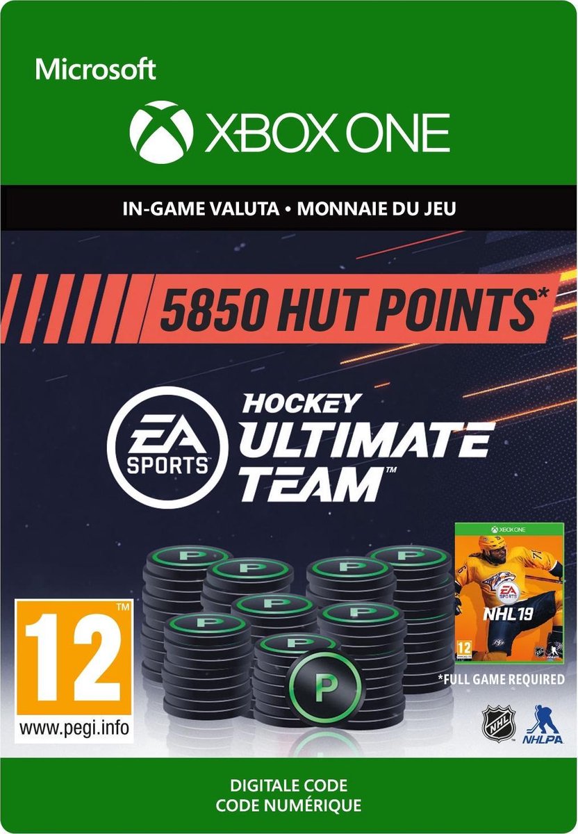 NHL 19 Ultimate Team NHL Points 5.850 - Xbox One