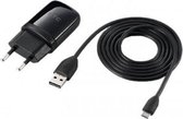 Oplader + (Micro)USB kabel HTC Desire Zwart Origineel