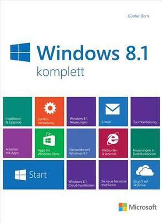 Microsoft Windows 8.1 Komplett - cover