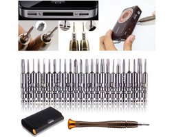 25 delige reparatie set met gereedschap voor het repareren van telefoons, laptops, mobiele apparaten, iphone, samsung etc.