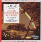 Brahms: Piano Concerto, Rhapsodies 1-2 / Drenikov