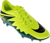 Nike Hypervenomx Phelon II FG Voetbalschoenen - Maat 42.5 - Mannen - zwart/geel/blauw