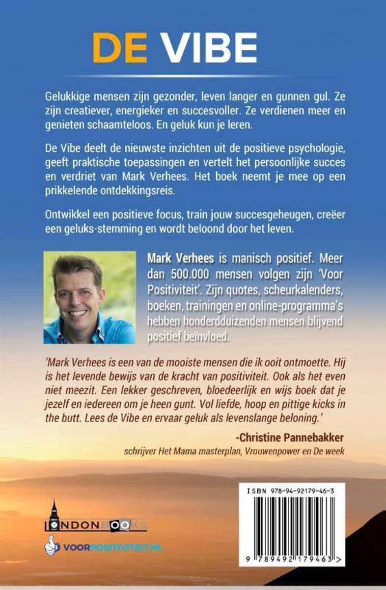 De vibe - back cover