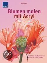 Blumen malen mit Acryl